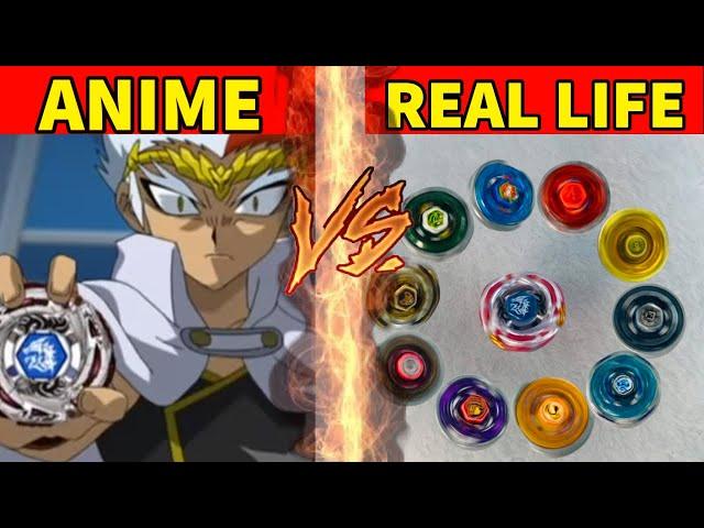Meteo L-Drago Spin steal in real life vs Anime (Best Spin Stealing Beyblade ?)