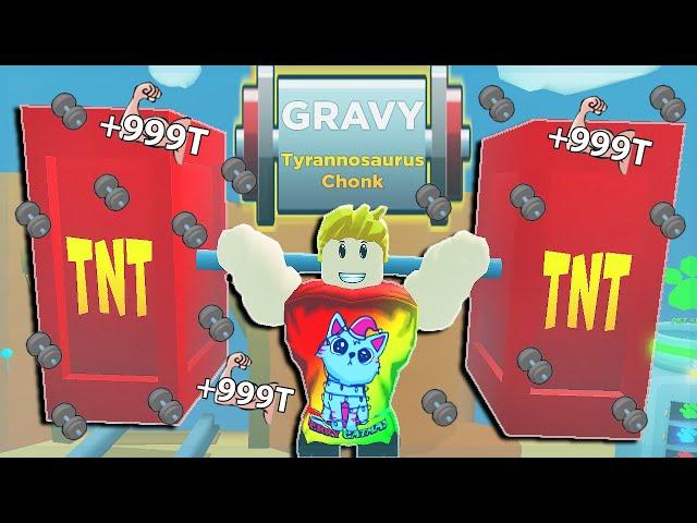 Lifting The BIGGEST WEIGHTS! MAX Power & Muscle! | Roblox Strongman Simulator