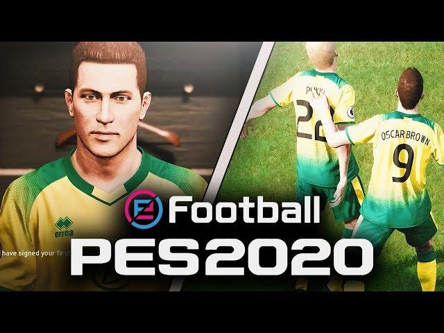 PES 2020 BECOME A LEGEND MY PLAYER CAREER MODE!! THIS IS AMAZING!!