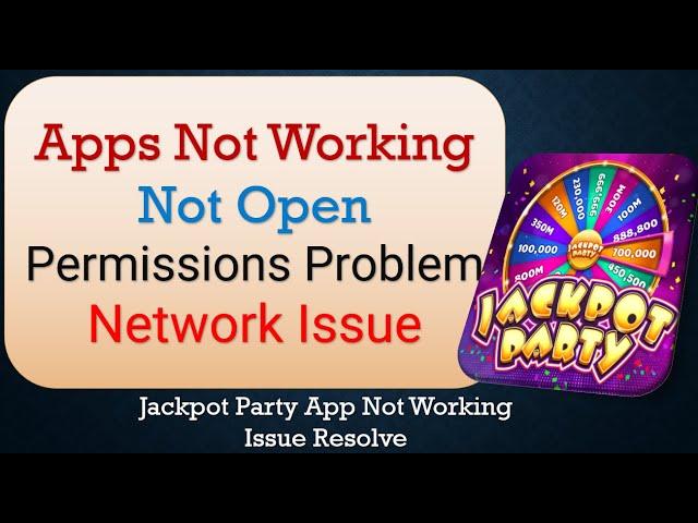 How To Fix Jackpot Line App not working | Not Open | Space Issue | Keeps Crashing Problem