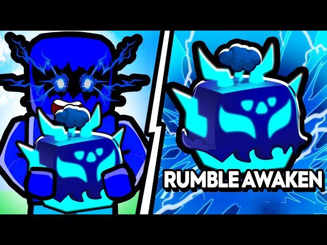 i AWAKENED RUMBLE and its OVERPOWERED.. (Blox Fruits)