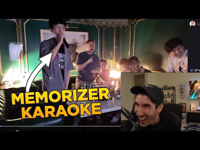 Stoopzz Reacts to Memorizer's Karaoke Skills...