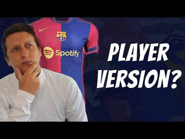 What is a FAKE PLAYER VERSION SHIRT?  gmkits4.com shirt review