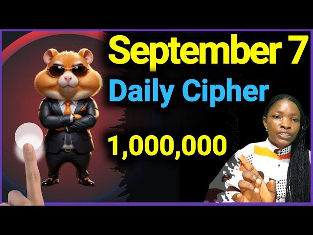 7 September Hamster Kombat Daily Cipher Code  Today