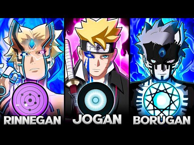 ALL DOJUTSU THAT BORUTO HAS AWAKENED! - (BORUTO TWO BLUE VORTEX)