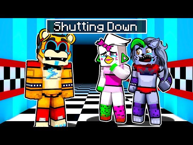 Glamrock Freddy SHUTS DOWN?! in Minecraft Security Breach