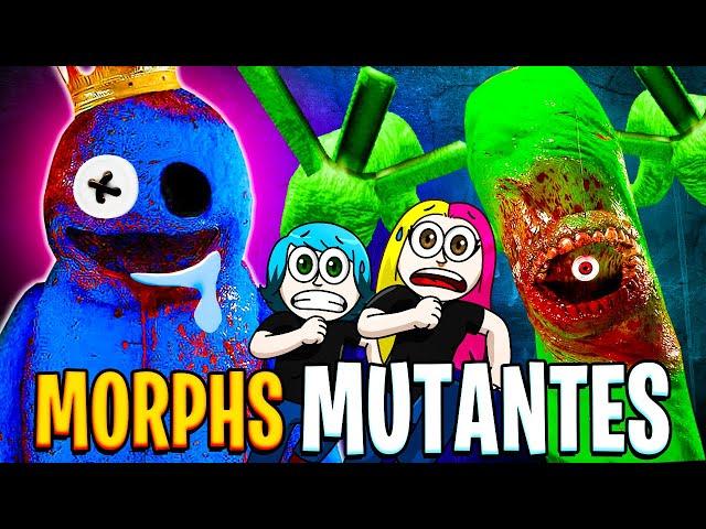 RAINBOW FRIENDS MUTANTES NAS BACKROOMS ! ROBLOX Morphs - EP 19 ( Alec GO! )