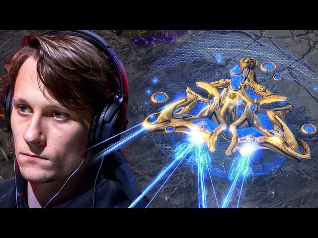 Serral faces the NEW Protoss Late Game! StarCraft 2