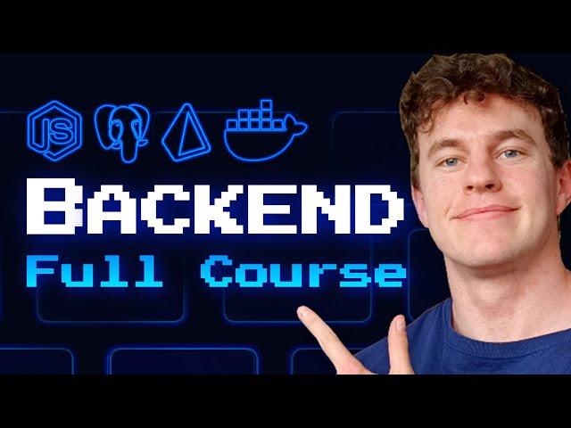 Backend Full Course | NodeJS ExpressJS PostgreSQL Prisma & Docker