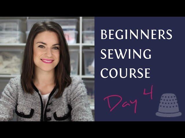 Beginners Sewing Course  - Day 4 (zigzag stitches)