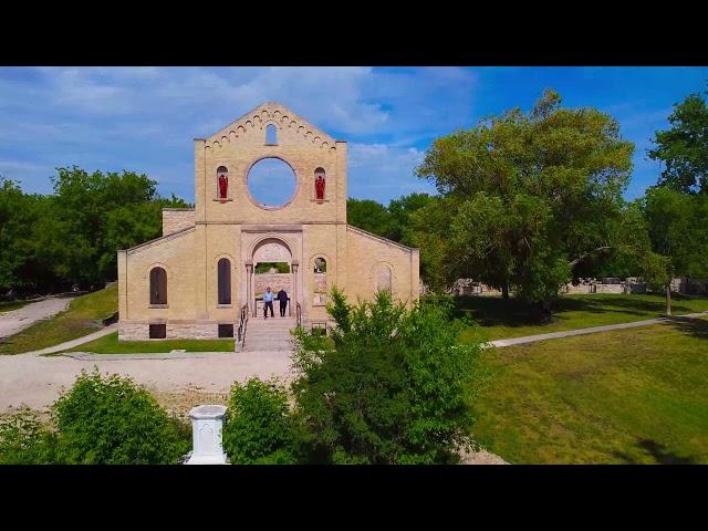 Trappist Monastery Ruins | Winnipeg | 2021 | 4K | Aerial View