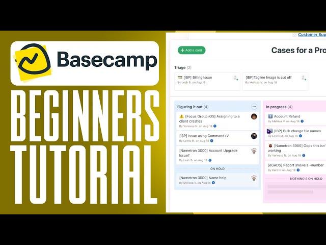 Basecamp Tutorial 2024: How To Use Basecamp For Beginners