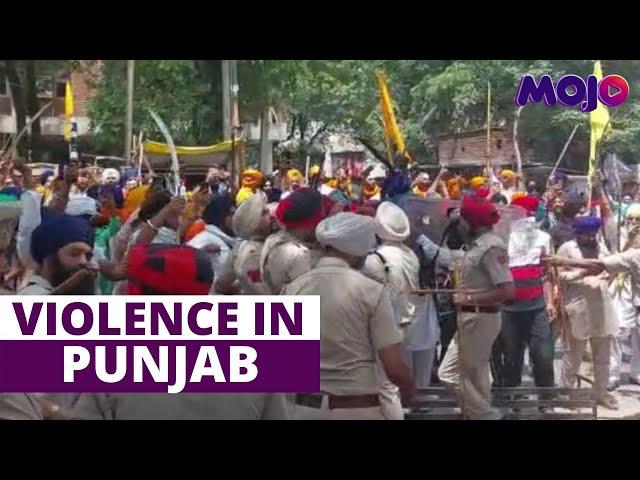 Clashes Erupt In Punjab's Patiala | "Peace Has Been Restored In The Area," Says Bhagwant Mann