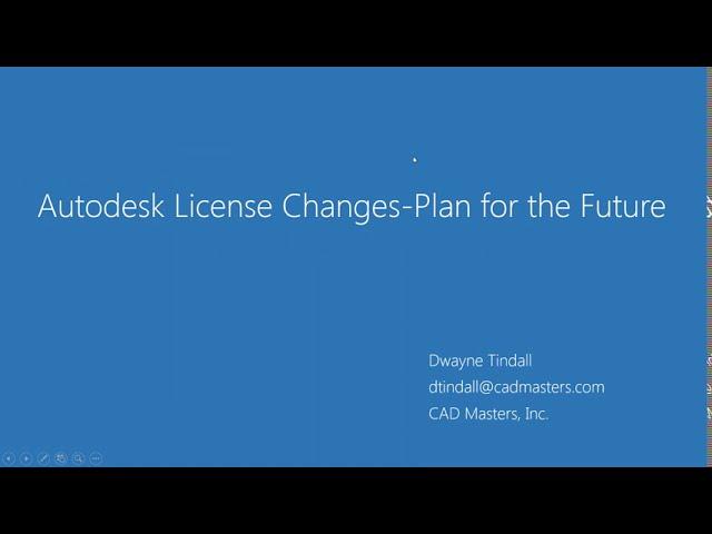 Autodesk Licensing Changes – Plan for the Future and How Affects Carlson Software Users