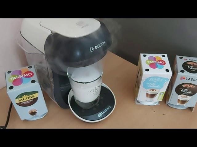 Кофемашина bosch tassimo как пользоваться