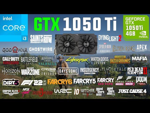 GTX 1050 Ti Test in 50 Games in 2022