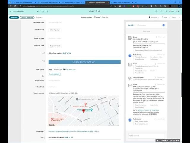 Drip Campaign or Follow Sequence setup using Smrtphone