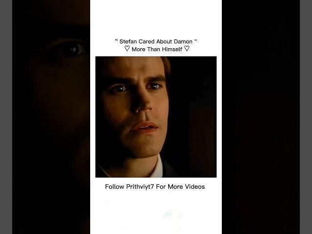 Was Stefan The Better Brother...? #shorts #tvd #theoriginals #damon