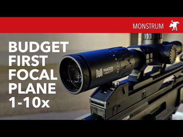 Monstrum Panzer 1-10x FFP.  Is this sub $200 budget LPVO any good?