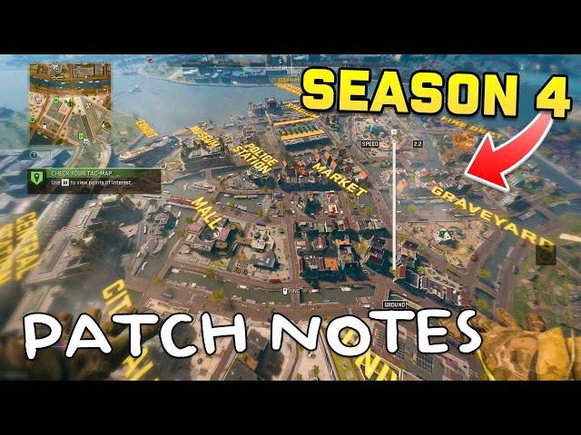 EVERYTHING NEW IN WARZONE SEASON 4 - Patch Notes Important Info