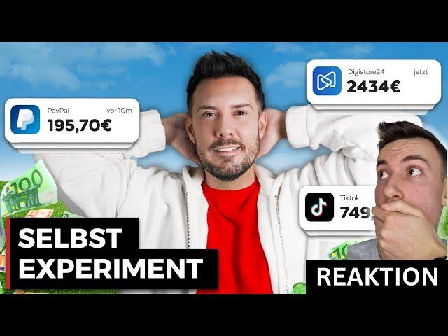 Ich Teste die Faulsten Wege, um Online Geld zu Verdienen - Reaktion