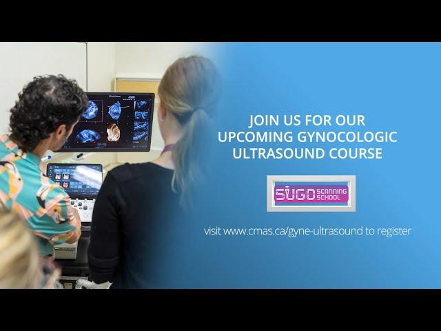 Dr Mathew Leonardi's Gynecologic Ultrasound Course - SUGO / McMaster University / CMAS