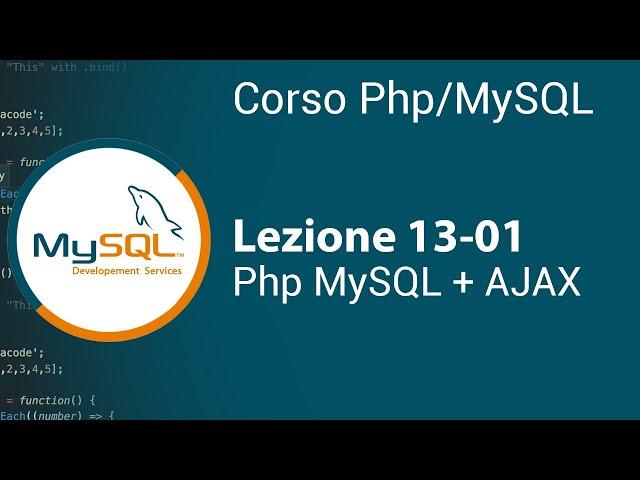 Creare Tabella con MySQL + AJAX Parte 01 - PHP/MYSQL Tutorial Italiano 13