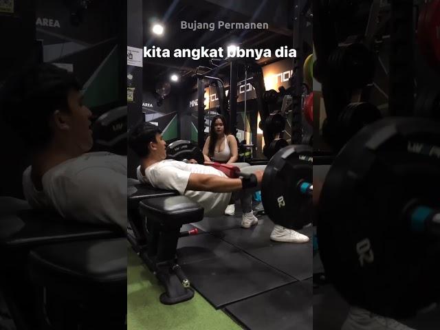 TUTORIAL GODAIN CEWEK CANTIK DI GYM #gymlover #shortsgym