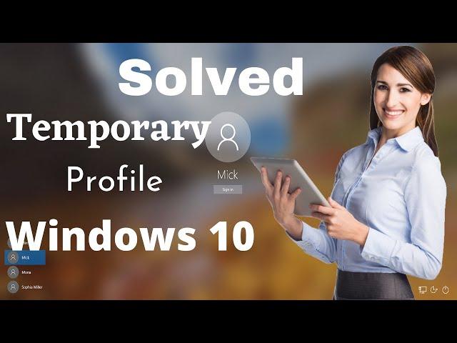 Temporary profile windows 10 fix | Expert Advice - Tested & suggested | eTechniz.com 