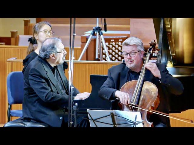 Paul Watkins, cello; Boris Berman. piano: Brahms’s E-minor Cello Sonata, Op. 38