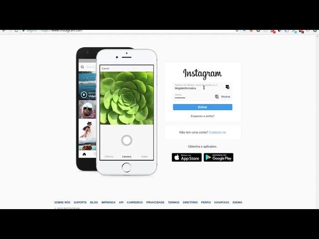 Como fazer postagem do Instagram pelo computador