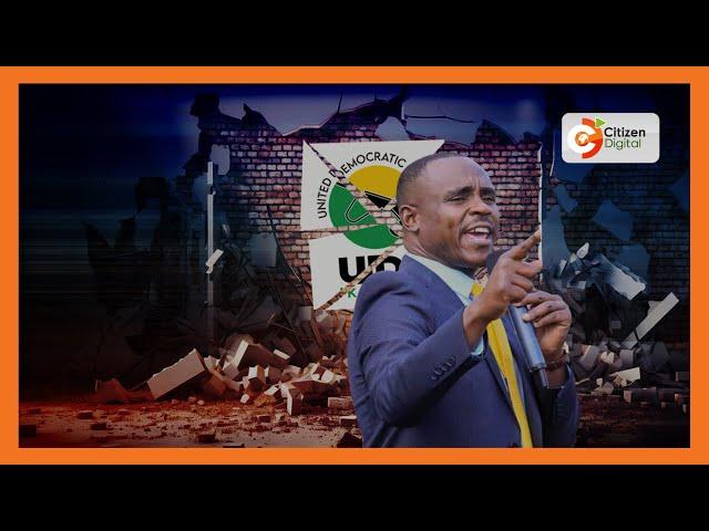 UDA Party ousts Cleophas Malala as Secretary General