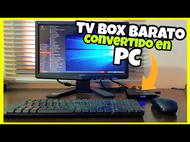 CONVIERTO TV BOX en un PC muy BARATO! AMLOGIC S905W ARMBIAN, RETRO GAMING, LINUX , P281