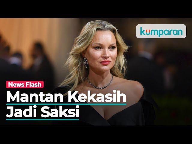 Kate Moss Jadi Saksi Sidang Johnny Depp dan Amber Heard