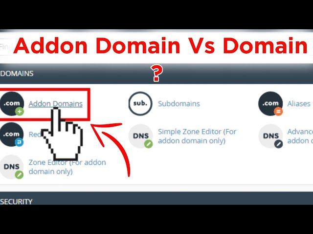 Addon Domain vs Domain? Learn How Addon Domains Work in CPanel