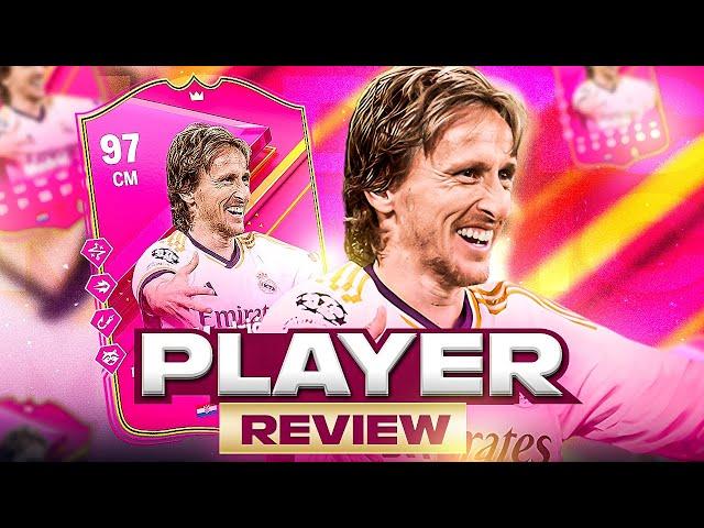 5⭐5⭐ 97 FUTTIES PREMIUM MODRIC SBC PLAYER REVIEW | FC 24 Ultimate Team