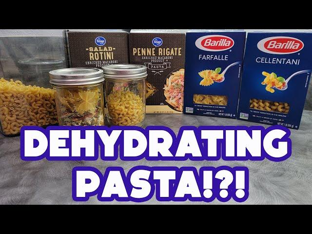 How to Dehydrate Pasta | Meals in a Jar Tips | Introducing the Best Meals in a Jar Database!