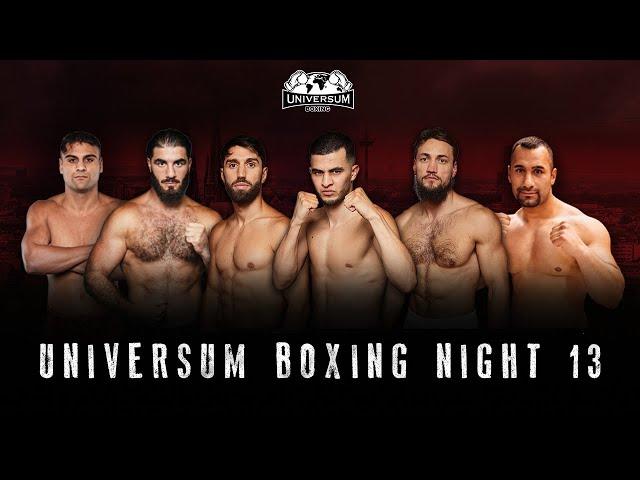  LIVE: UNIVERSUM BOXING NIGHT #13