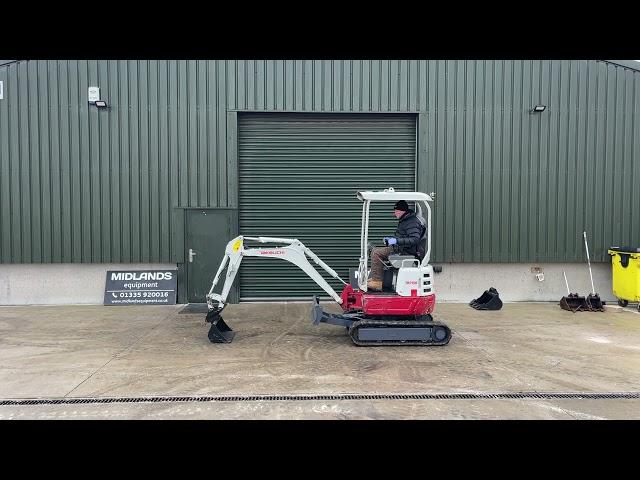 Takeuchi TB215R 2018 Choice of 3 £14,495 plus VAT Tel 01335920016