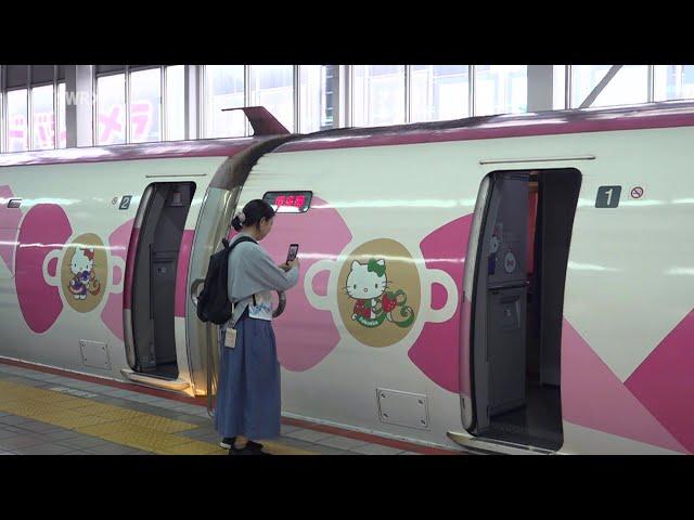 "Hello Kitty Shinkansen" - die Katze und der Hochgeschwindigkeitszug | Eisenbahn-Romantik