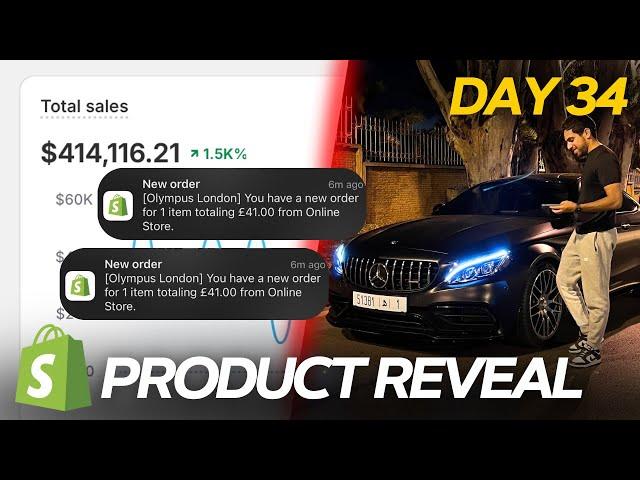 $37,469/Sales REVEALED Products - 0 to $100k Dropshipping Challenge (DAY 34)