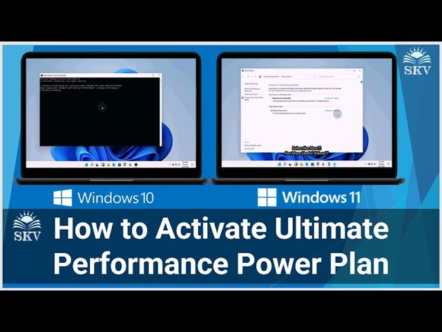 How to Activate Ultimate Performance Power Plan in Windows 11