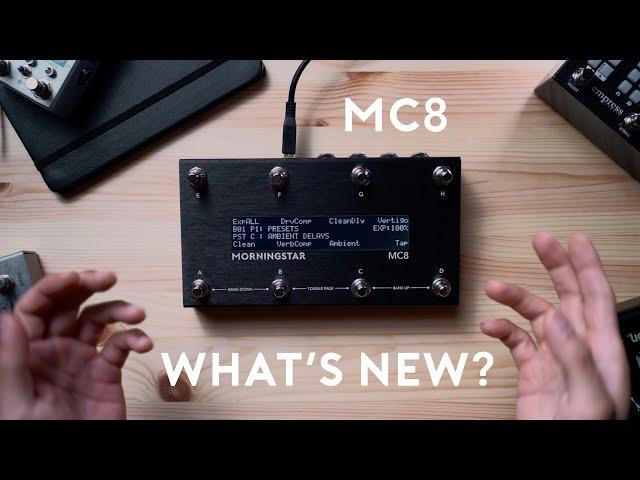 Morningstar MC8 MIDI Controller - What's New?