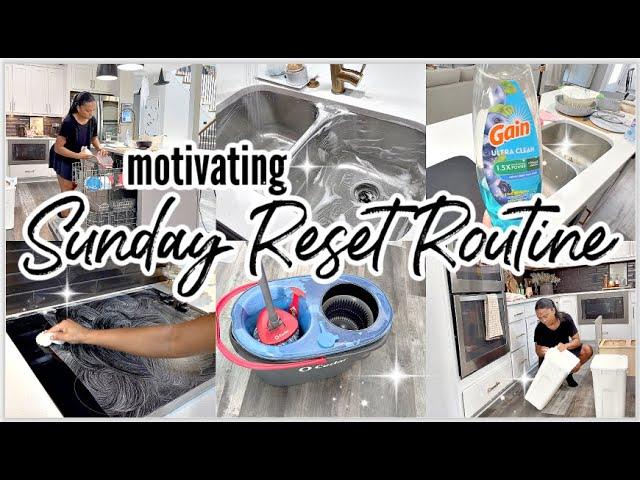 *NEW* SUNDAY RESET ROUTINE || CLEANING MOTIVATION || CLEAN WITH ME