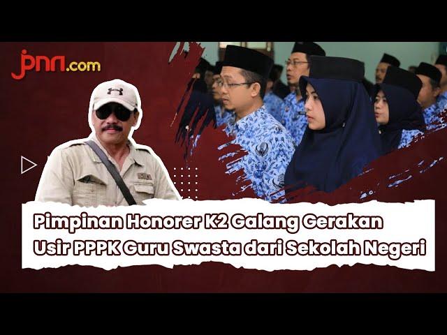 Pimpinan Honorer K2 Bikin Gerakan usir PPPK