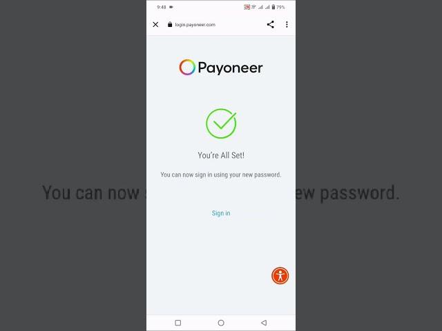 Payoneer Password Reset Kare || how to reset your payoneer account password 2023