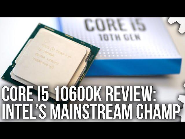 Intel Core i5 10600K Review vs Ryzen 5 3600X / Ryzen 7 3700X - Gaming Benchmarks + Stress Tests