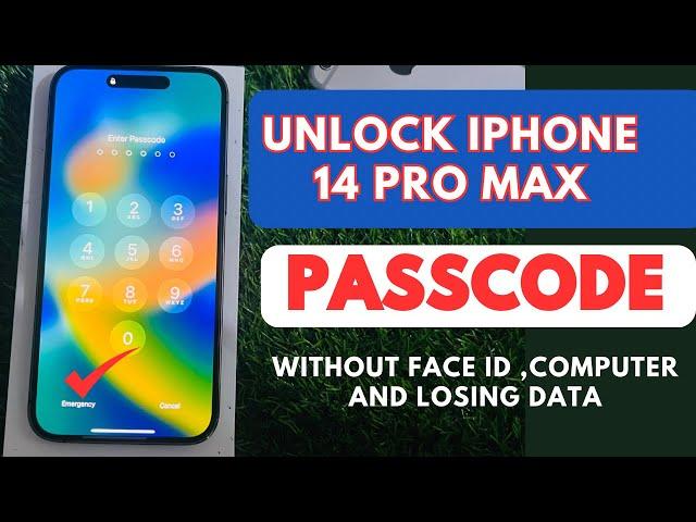 Unlock iPhone 14 pro Max screen passcode without Face ID computer And Losing Any data