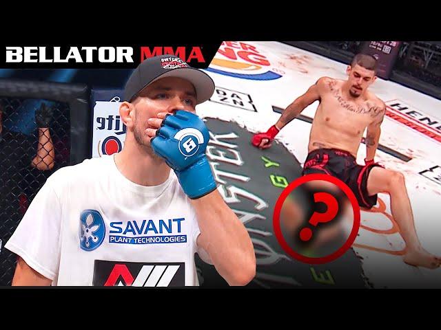 Top Crazy Fight Ending Moments  | Bellator MMA