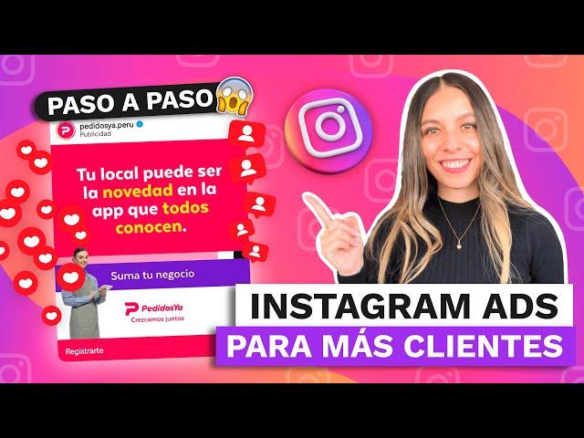 Como hacer PUBLICIDAD EN INSTAGRAM ADS 2024 TUTORIAL